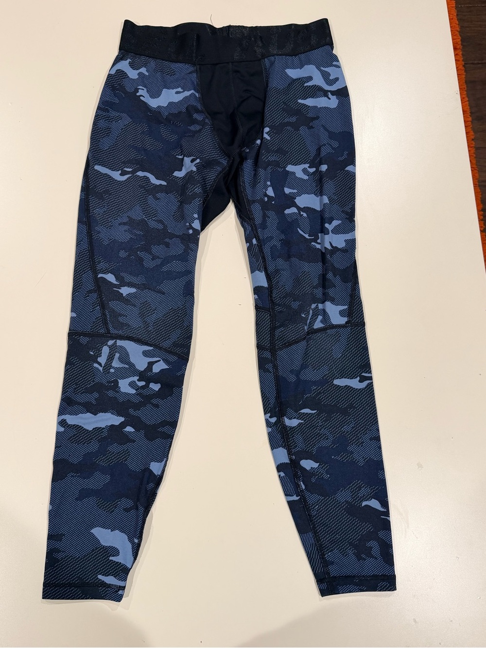 Russell Athletic Blue Camo Men's Training Leggings